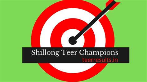 Shillong Teer Champions by (Teer.